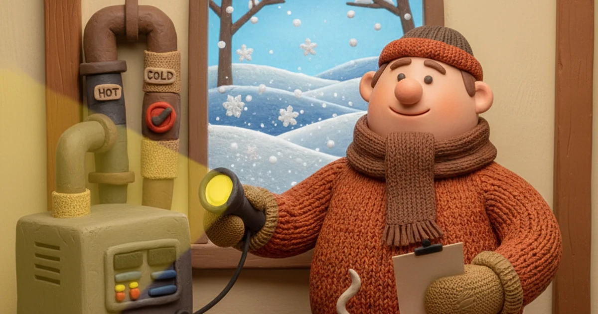 2. Winterize HVAC and Plumbing Systems to Prevent Costly Issues