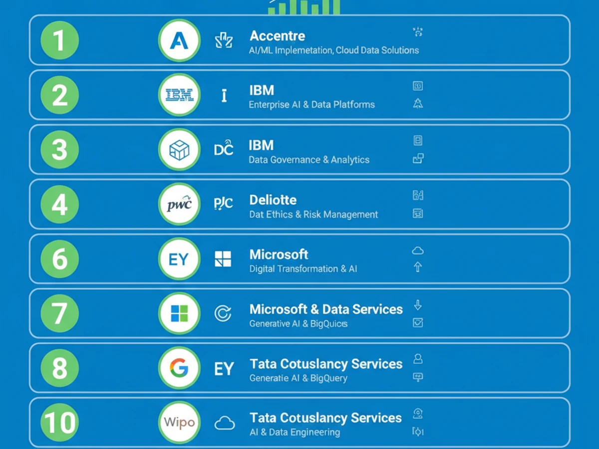 10 Best AI Consulting Companies for Data Strategy 2026