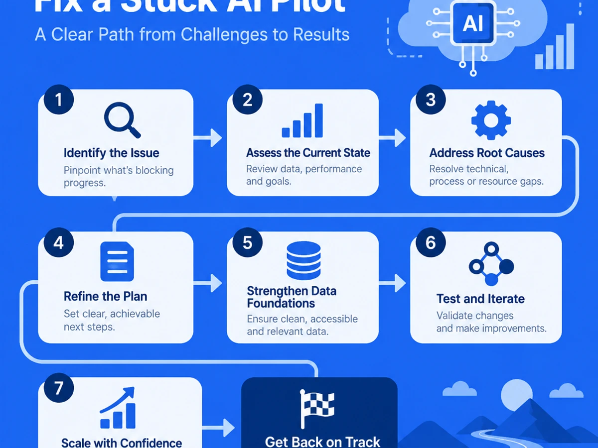 How to Fix an AI Pilot That Is Stuck: Step-by-Step Guide (2026)