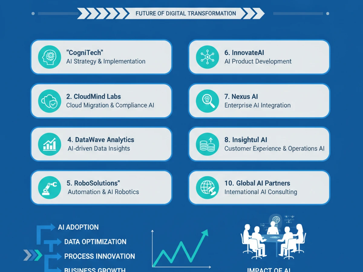 10 Best AI Digital Transformation Consultancies for 2026