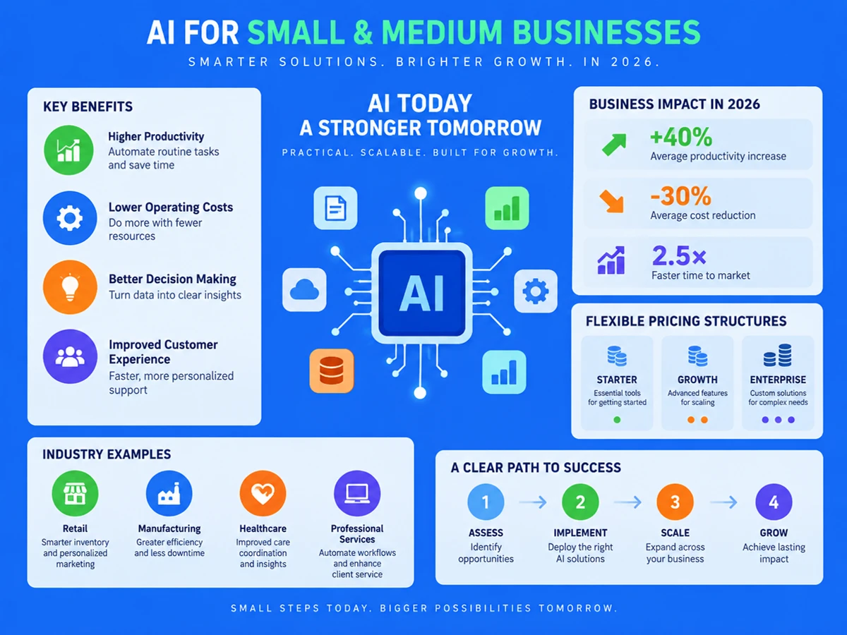 هل حلول Accenture AI مناسبة للشركات الصغيرة والمتوسطة في عام 2026؟
