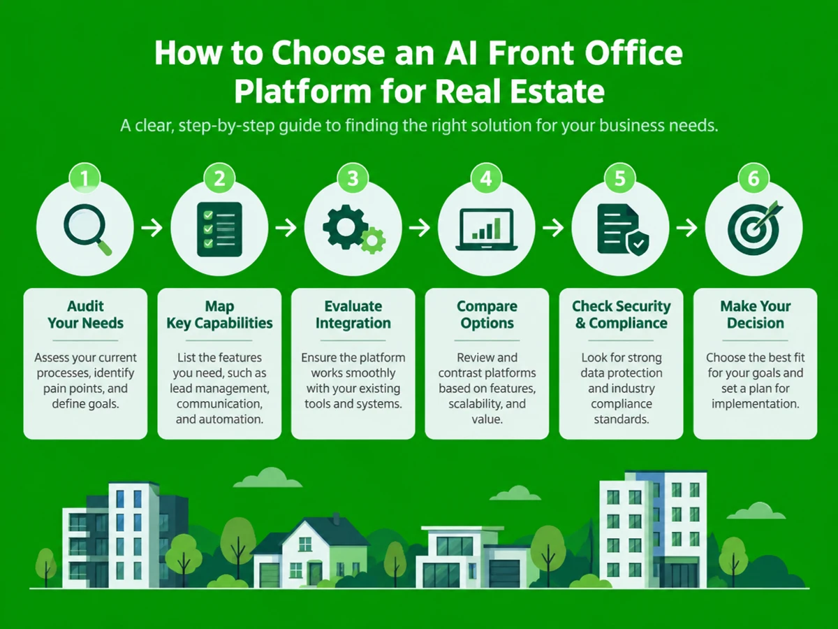 How to Choose an AI Front Office Platform for Real Estate in 2026 - Step-by-Step Guide