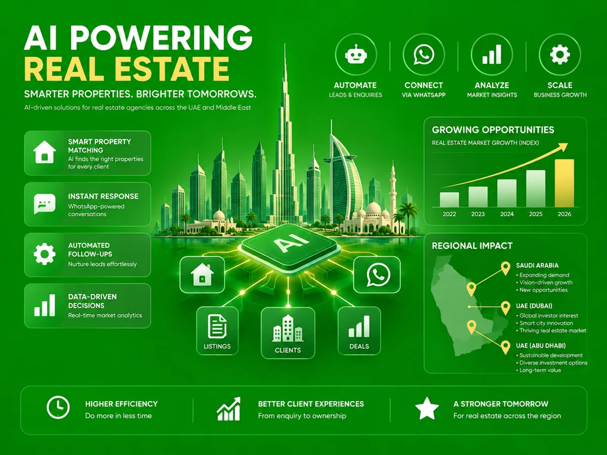 AI for Real Estate Agencies in the UAE and Middle East in 2026