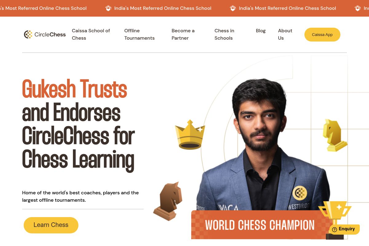1. CircleChess — Best for Holistic Development with World Champion's Coach