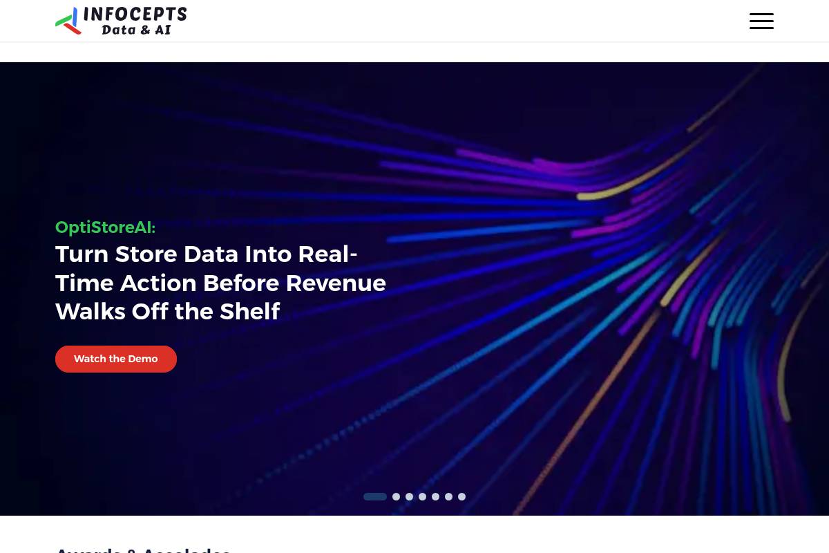 1. Infocepts: Best for Outcome-Driven Data & AI Transformation
