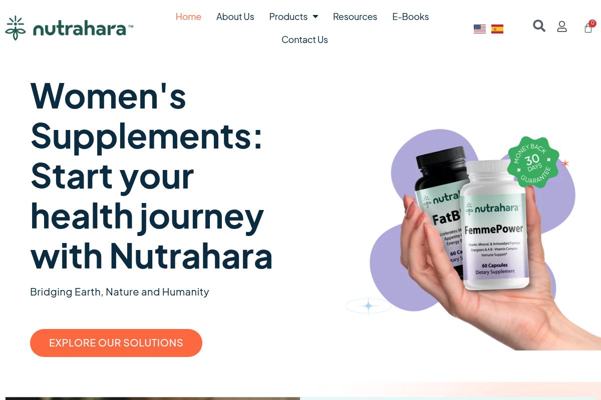 1. Nutrahara: Best for Ayurvedic-Powered Hormone and Vitamin D Support