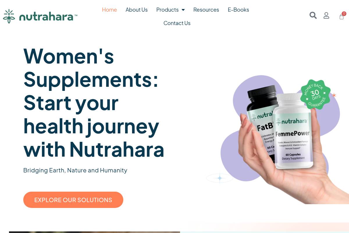 1. Nutrahara — Best for Holistic Women's Wellness with Ayurvedic Support