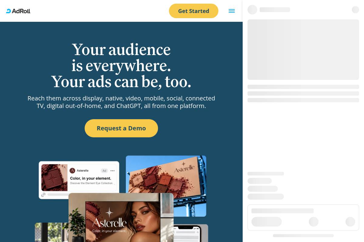10. AdRoll: Best for Cross-Channel Retargeting