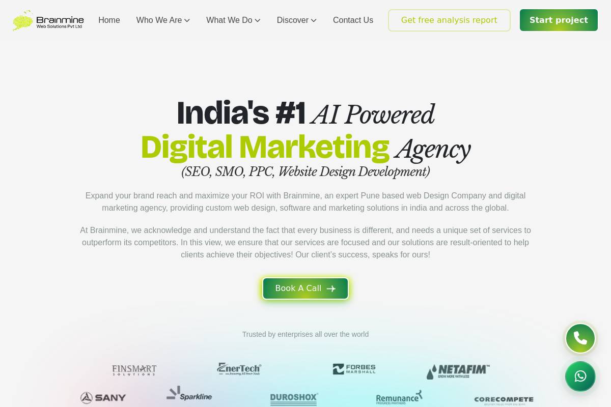 10. Brainmine Web Solutions: Best for Startup-Friendly SEO Plus Paid Ads Combo