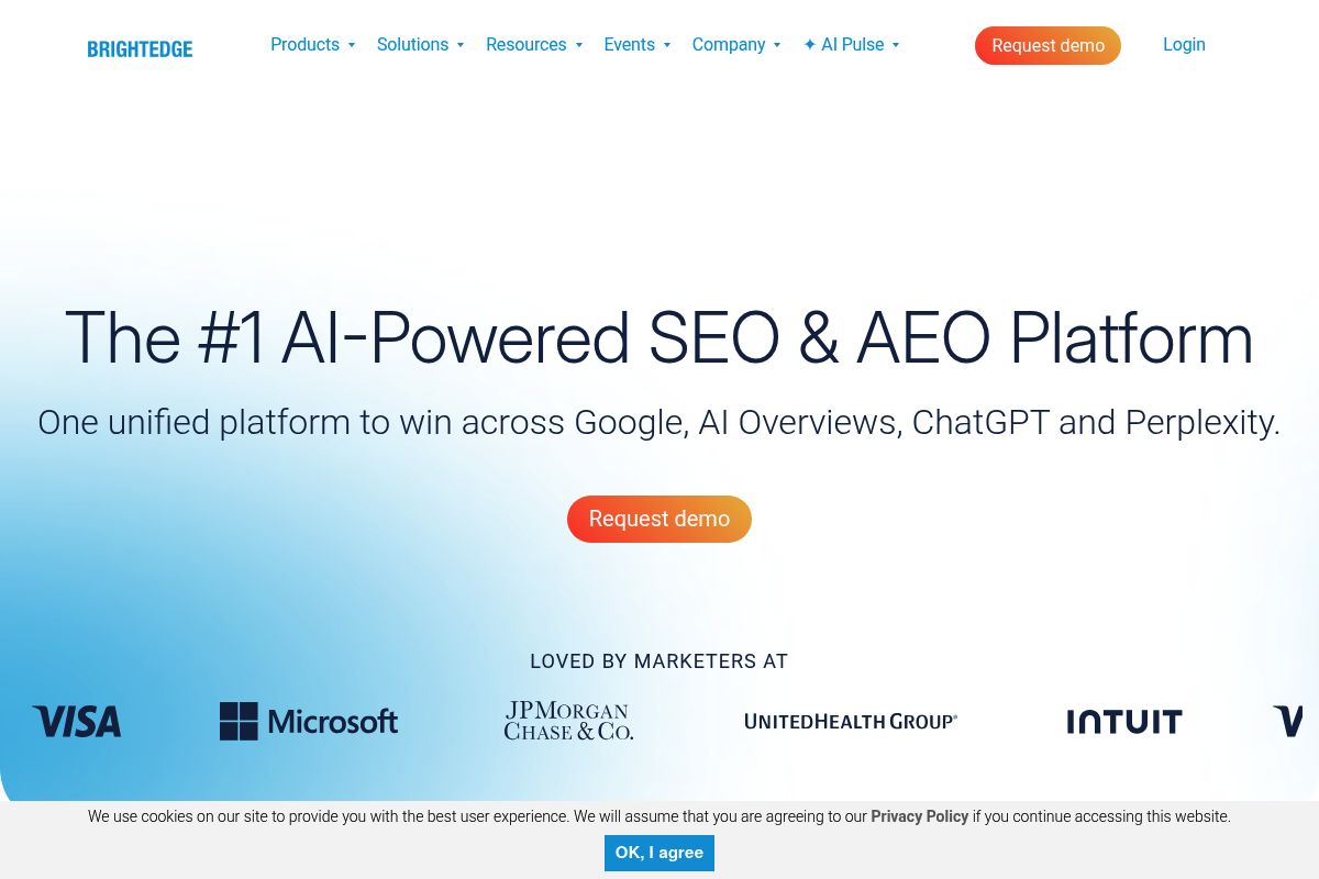 10. BrightEdge — Best for Enterprise AI Citation Tracking at Fortune 500 Scale