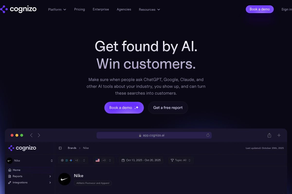 10. Cognizo — Best for Multi-Engine Share-of-Voice Monitoring