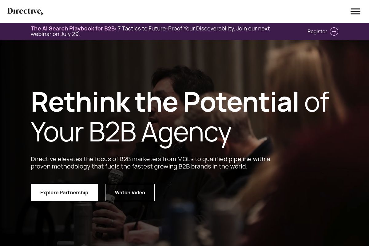 10. Directive Consulting — Best for Full-Funnel Demand Generation