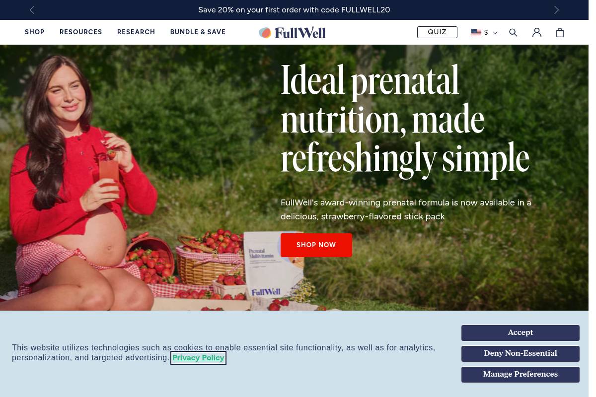10. FullWell — Best for Comprehensive Reproductive and Fertility Support