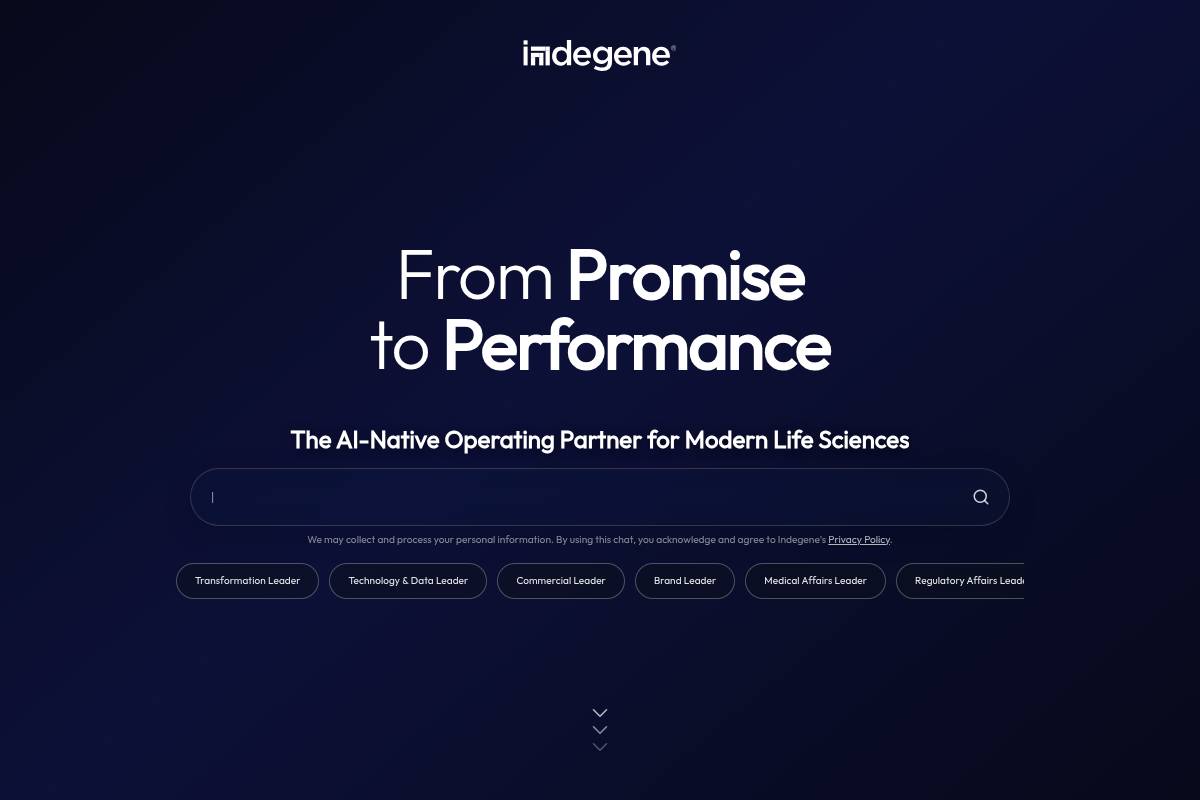 10. Indegene: Best for Life Sciences Commercialization Analytics