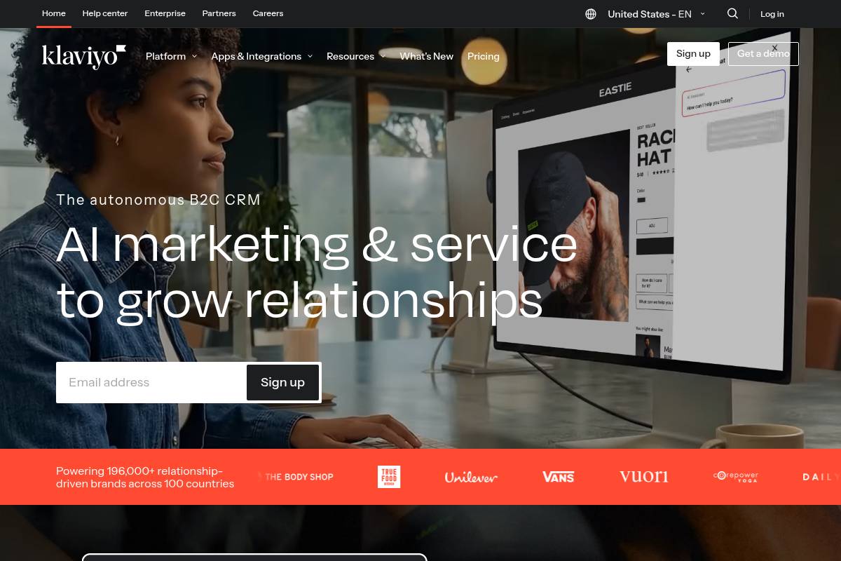 10. Klaviyo — Best for E-commerce Marketing Automation