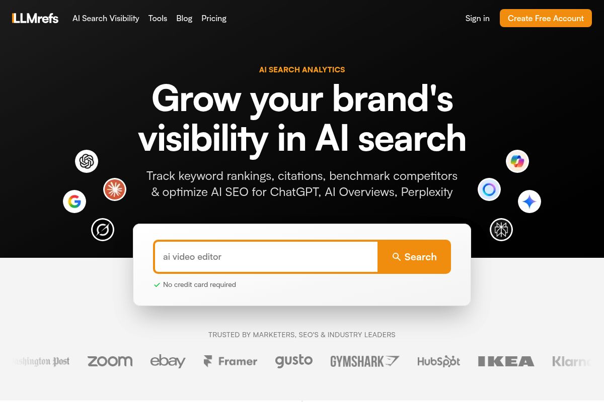10. LLMrefs — Best Lightweight Citation Monitoring for Startups