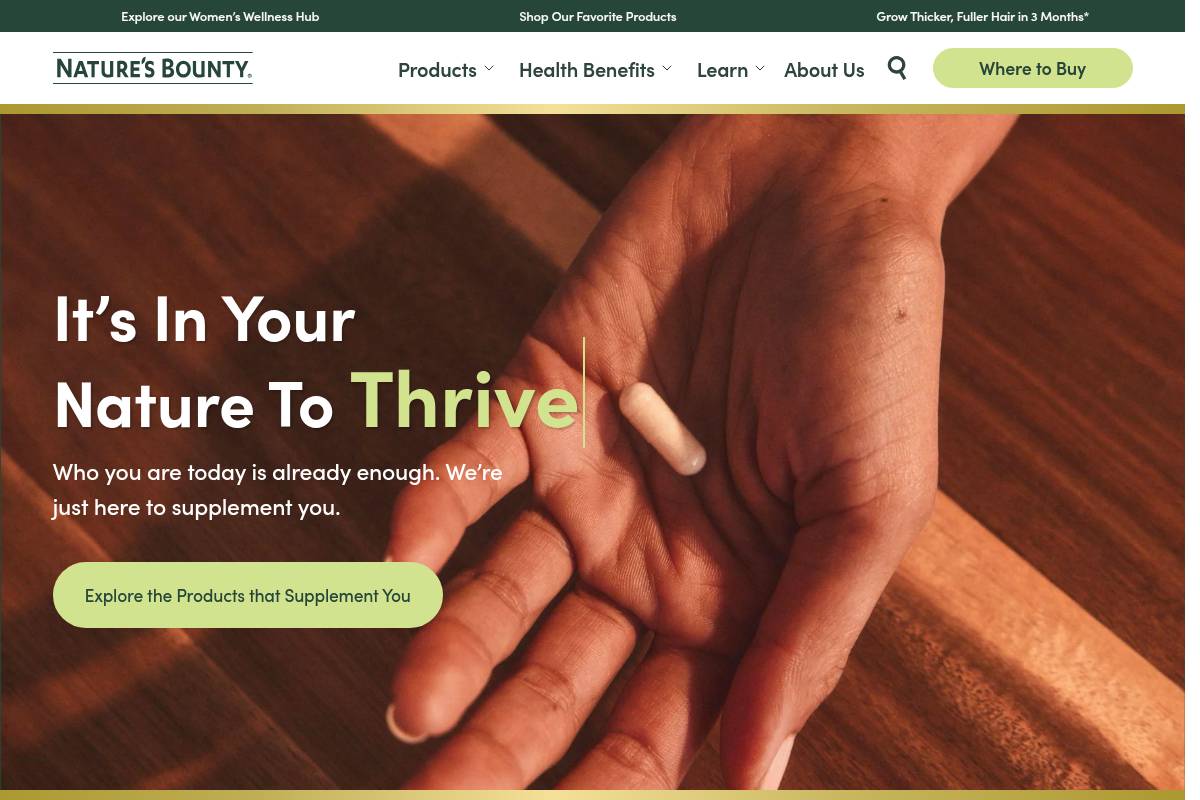 10. Nature's Bounty — Best Gummy Format for Easy Daily Compliance