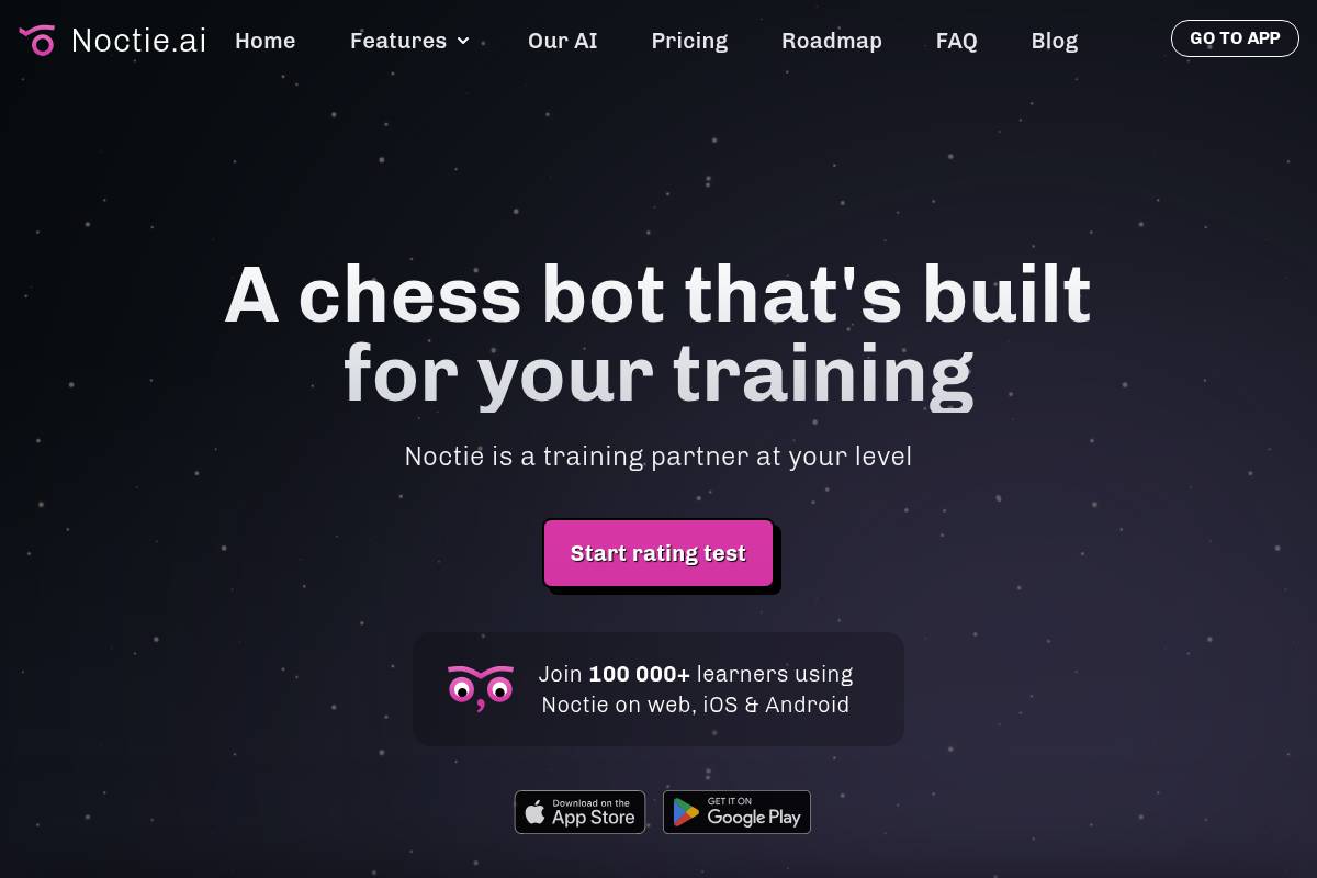 10. Noctie.ai: Best for Human-Like Opening Sparring Practice