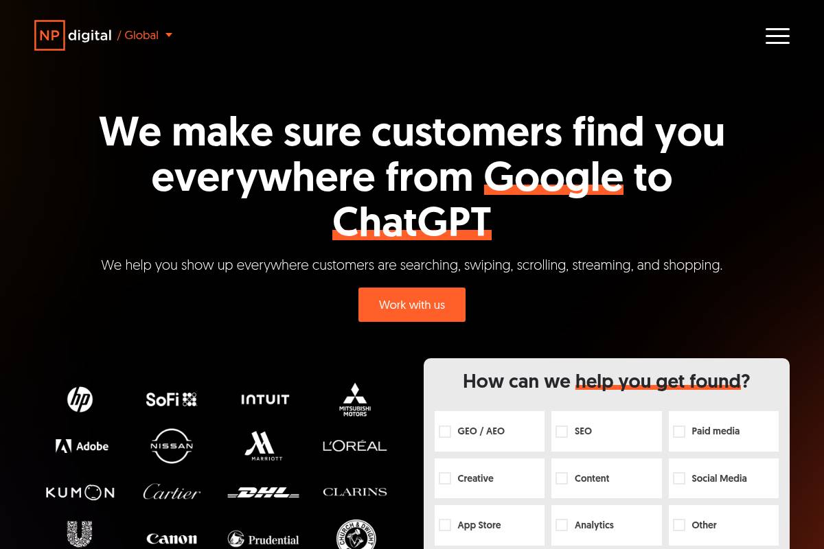 10. NP Digital (Miami/LATAM): Best for Large Enterprise AI SEO at Scale