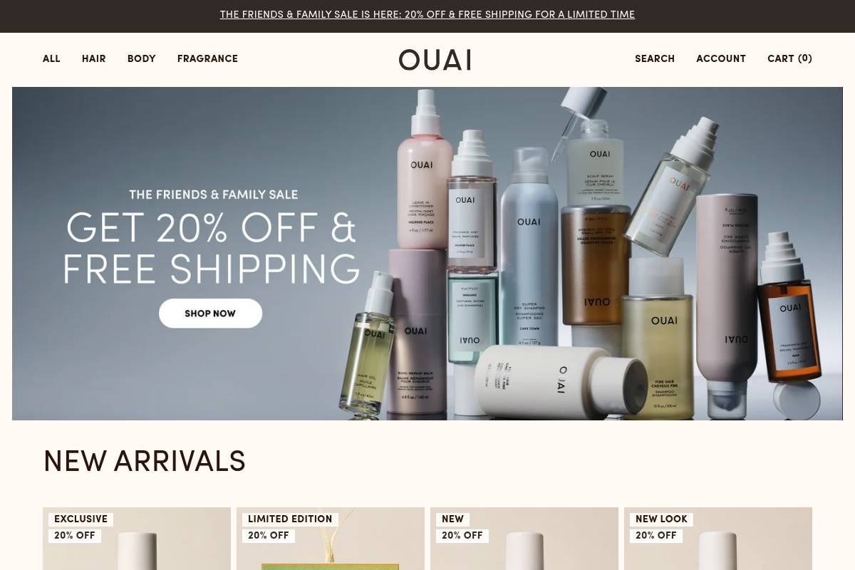 10. OUAI Detox Shampoo — Best for Premium Occasional Deep Cleanse