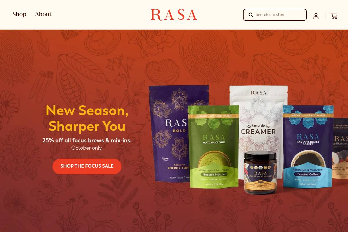 10. Rasa: Best for Ayurvedic and TCM Adaptogen Coffee Alternative