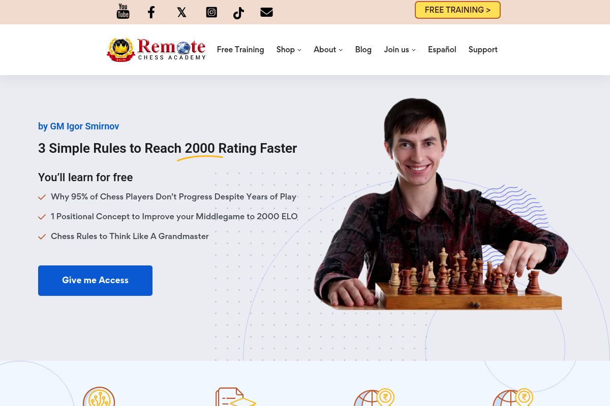 10. Remote Chess Academy: Best for Self-Paced GM Video Courses