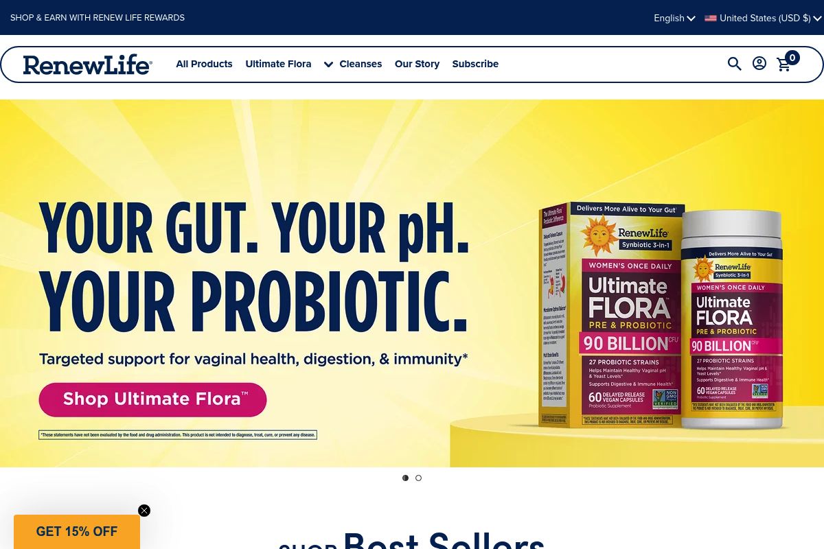 10. Renew Life Women's Care Probiotic: Best for Everyday Drugstore Accessibility