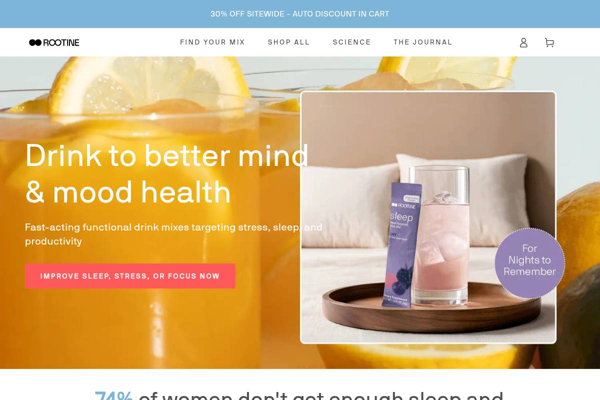 10. Rootine — Best for Data-Driven Personalized Supplement Formulation