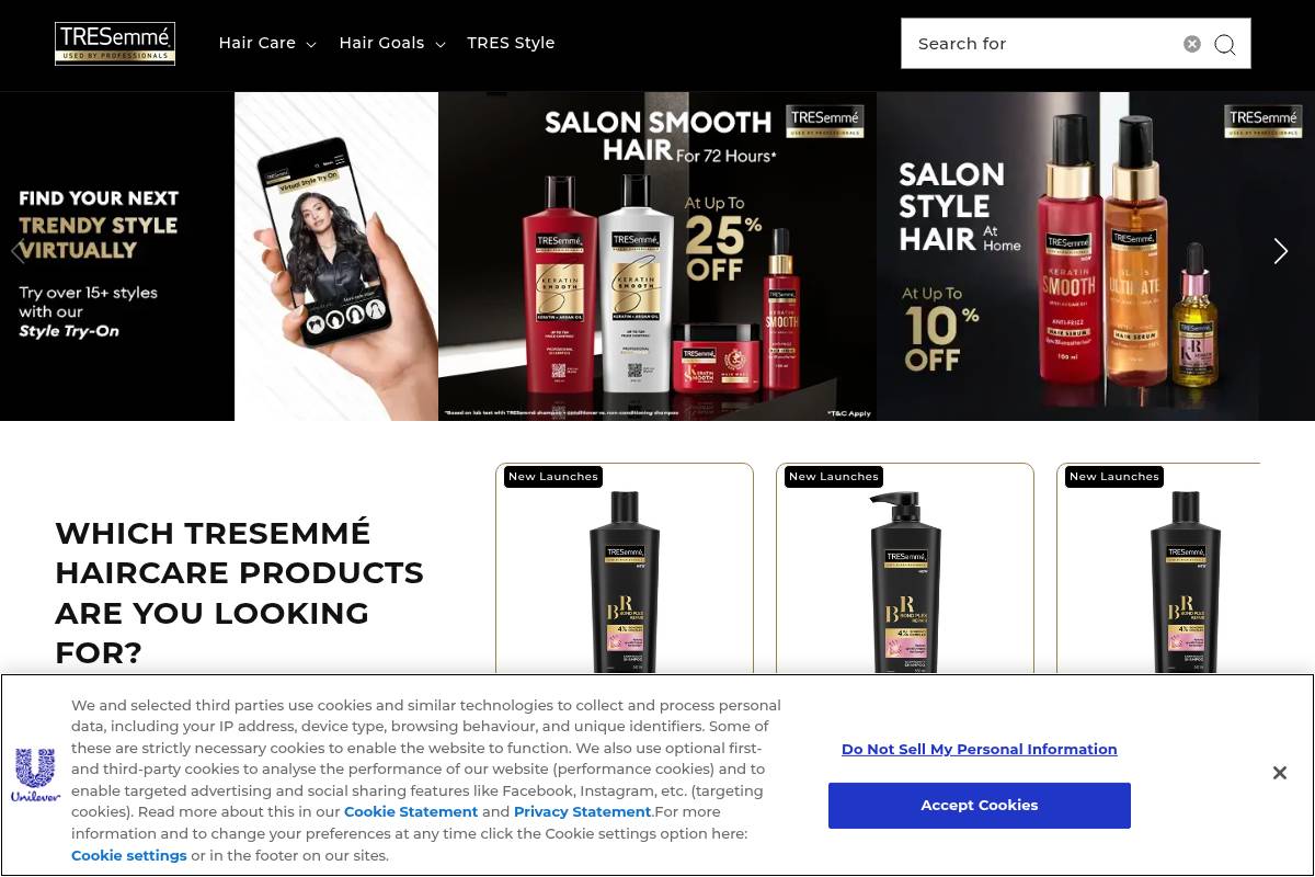 10. TRESemmé Hydra Matrix Shampoo — Best for Hydration + Light Hard Water Detox