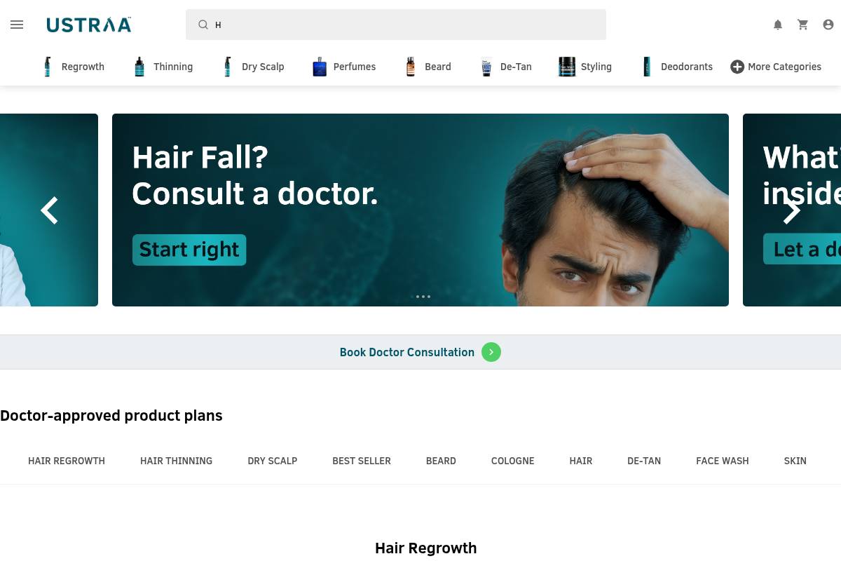 10. Ustraa Anti-Dandruff Shampoo: Best for Familiar Men's Grooming Branding