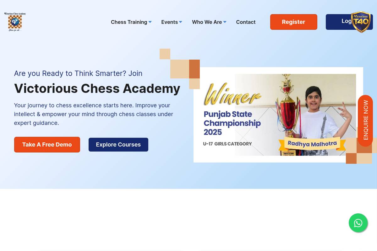 10. Victorious Chess Academy: Best for Budget-Friendly Group Coaching with Global Reach