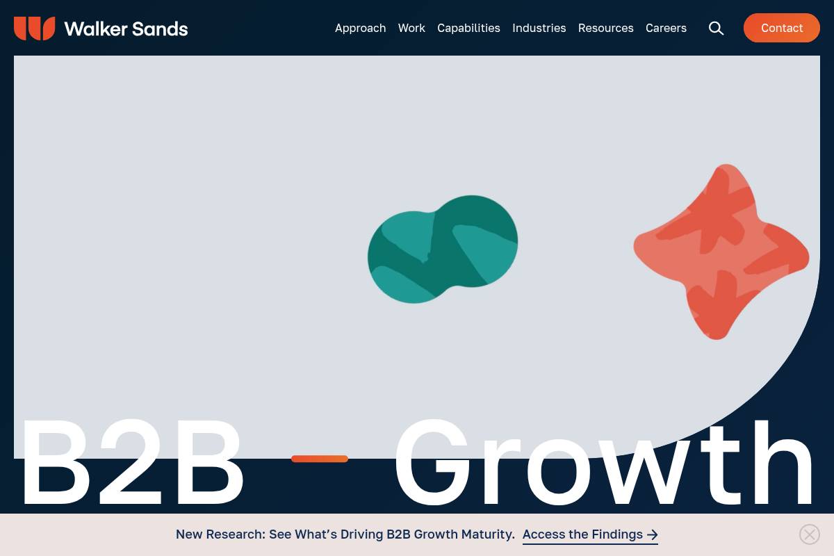 10. Walker Sands: Best for Large B2B Brands Needing Integrated PR and SEO