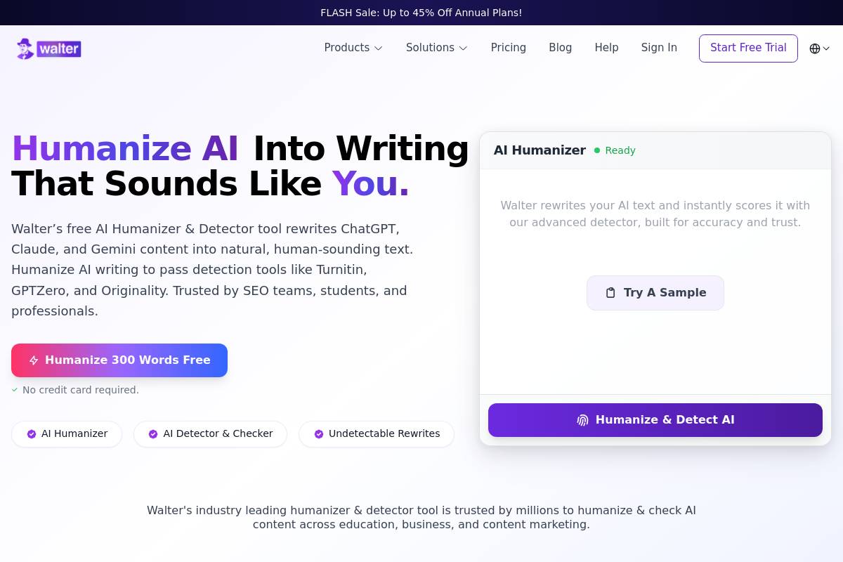 10. Walter Writes — Best for Professional Content