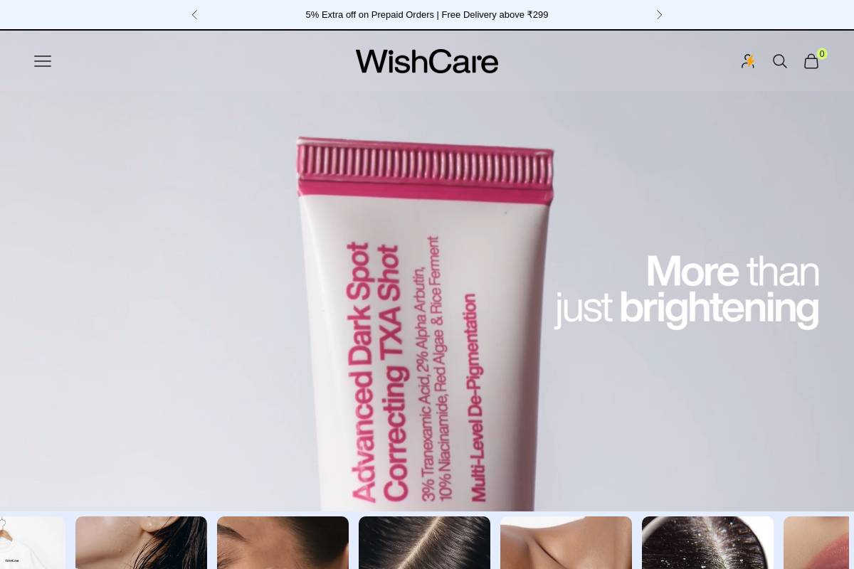 10. WishCare Hydrating AHA BHA Shampoo — Best for Sensitive, Dry Scalps