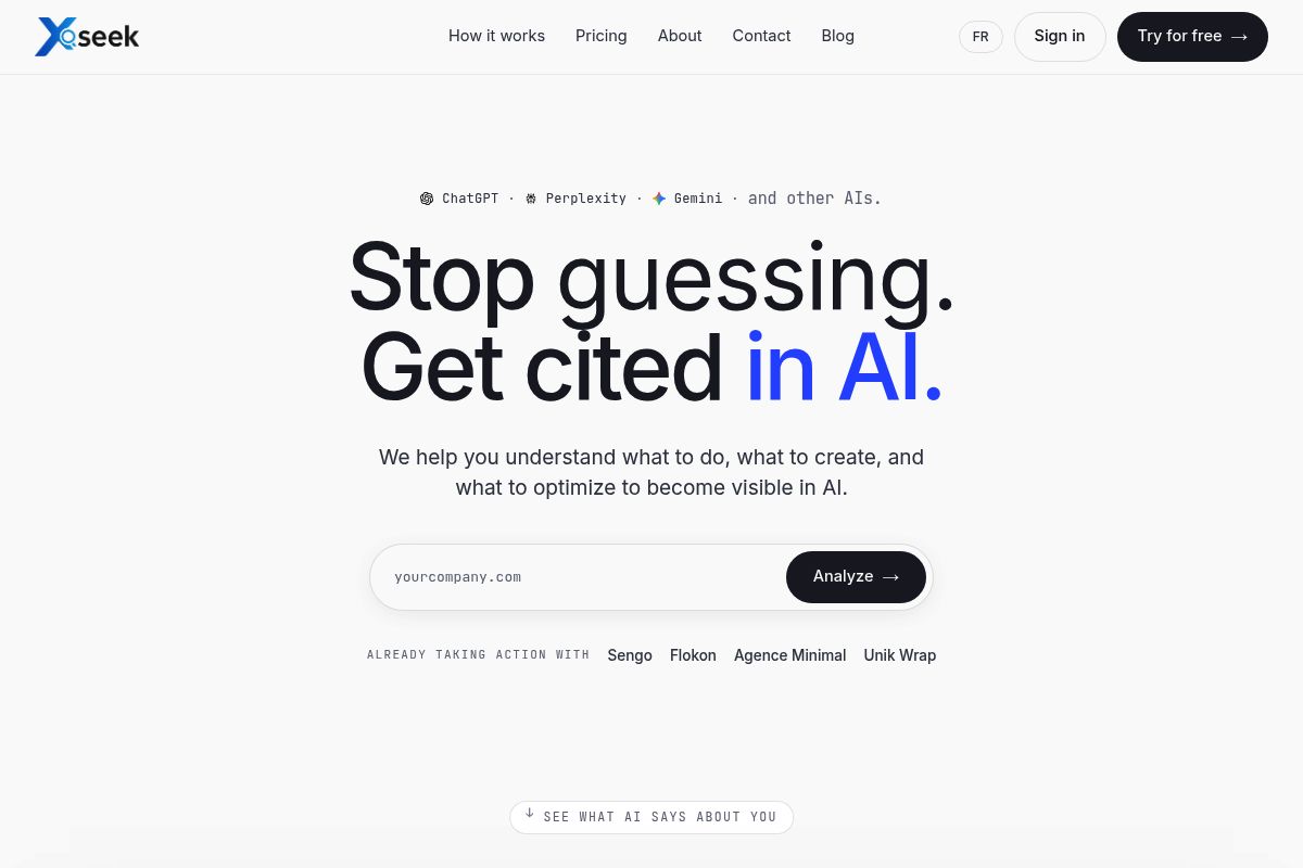 10. XSeek — Best for Real-Time AI Visibility Monitoring