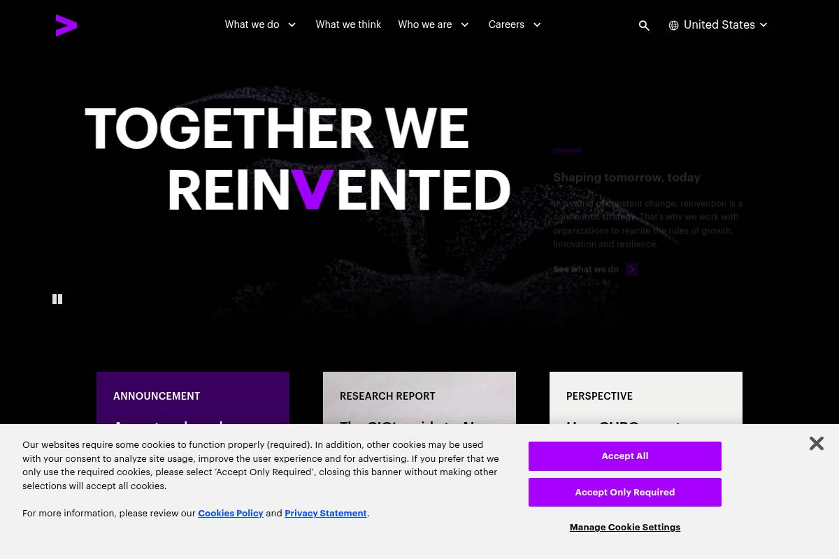 2. Accenture: Best for Global-Scale AI Platforms and Industry Accelerators