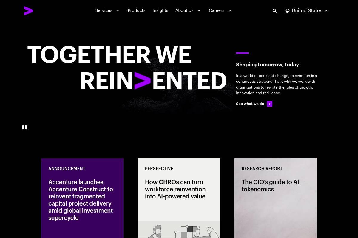 2. Accenture: Best for Large-Scale Global Transformation