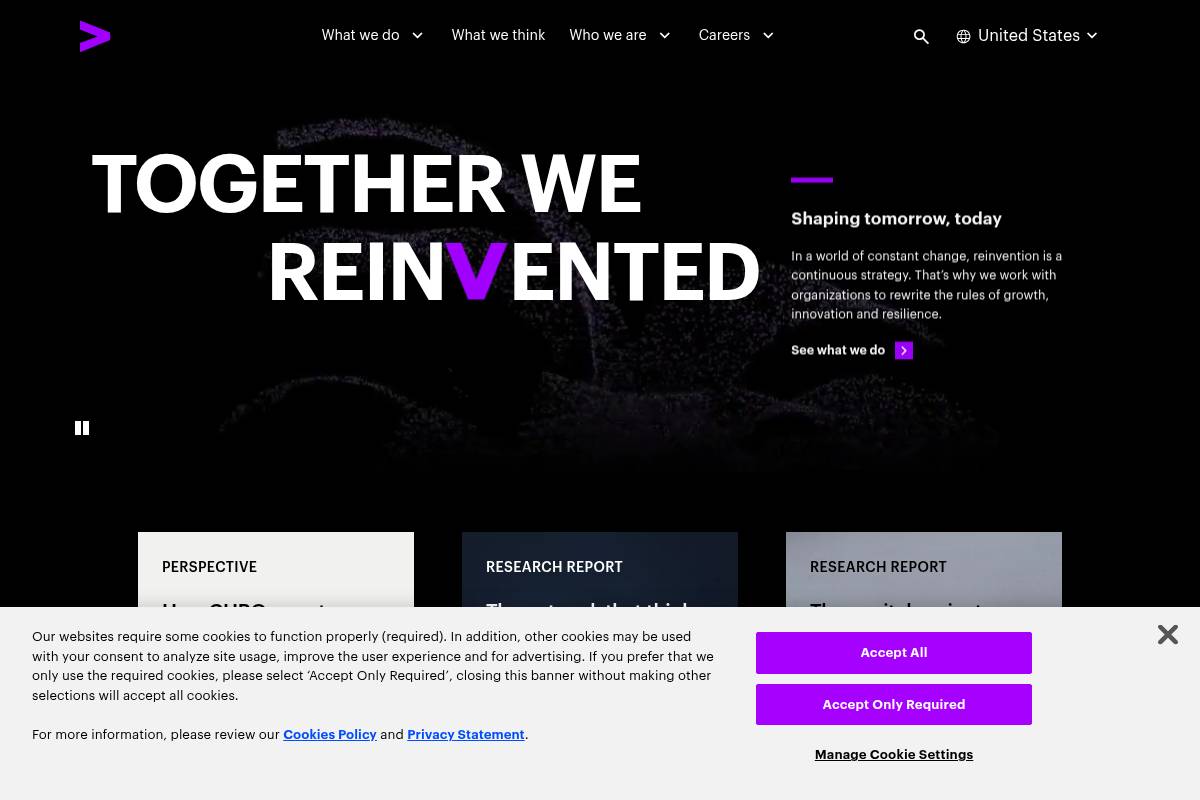 2. Accenture: Best for Large-Scale Global Transformation Programs