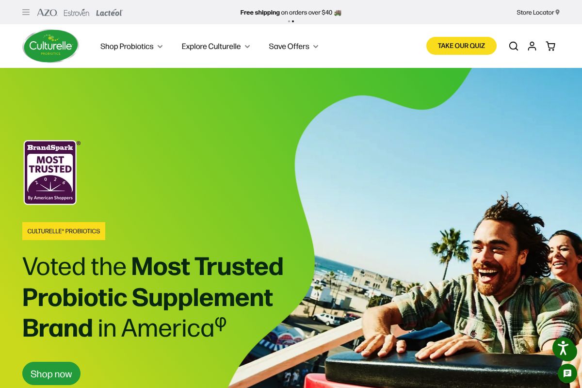 2. Culturelle Women's Healthy Balance: Best for Daily 4-in-1 Support