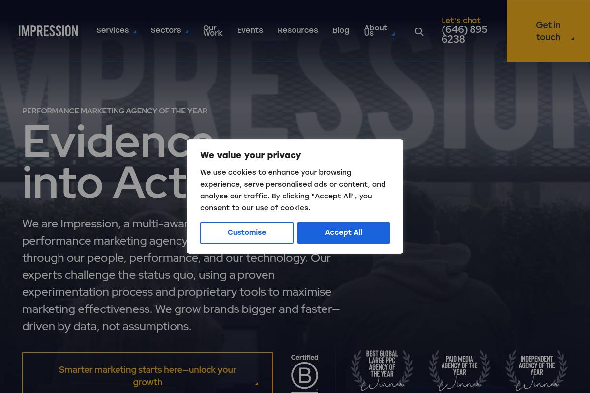2. Impression: Best for Authority-Led GEO with Digital PR