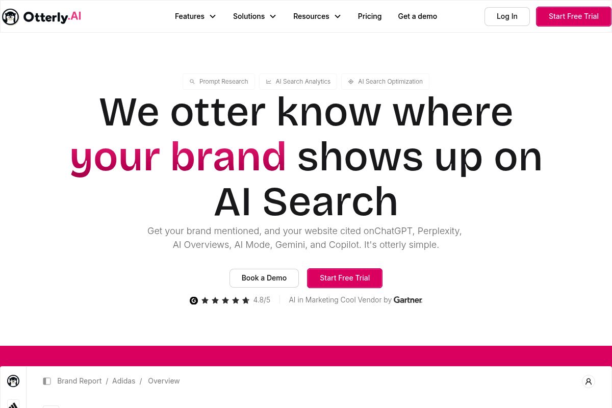 2. Otterly AI — Best for Budget-Friendly AI Visibility Entry