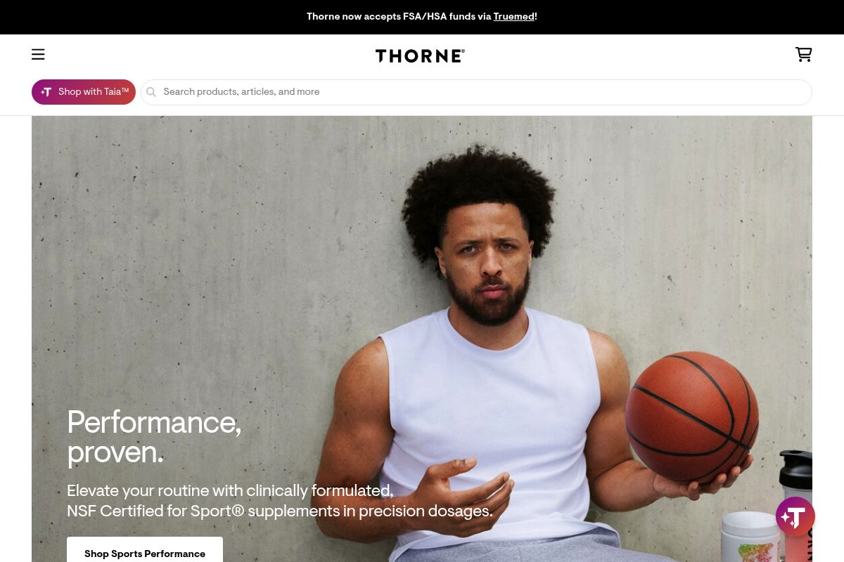 2. Thorne Vitamin D-5000: Best for Clinical-Grade Potency