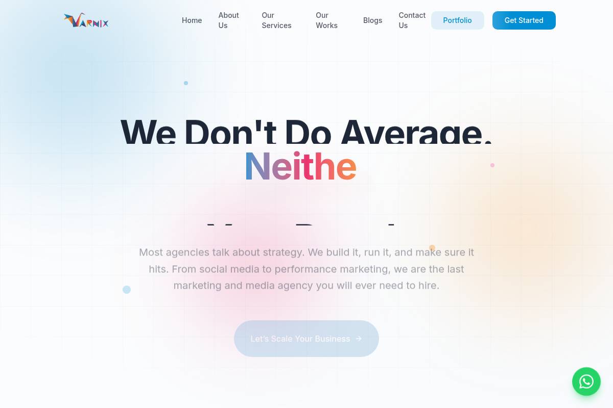 2. Varnix: Best for Full-Funnel Performance Plus In-House Creative