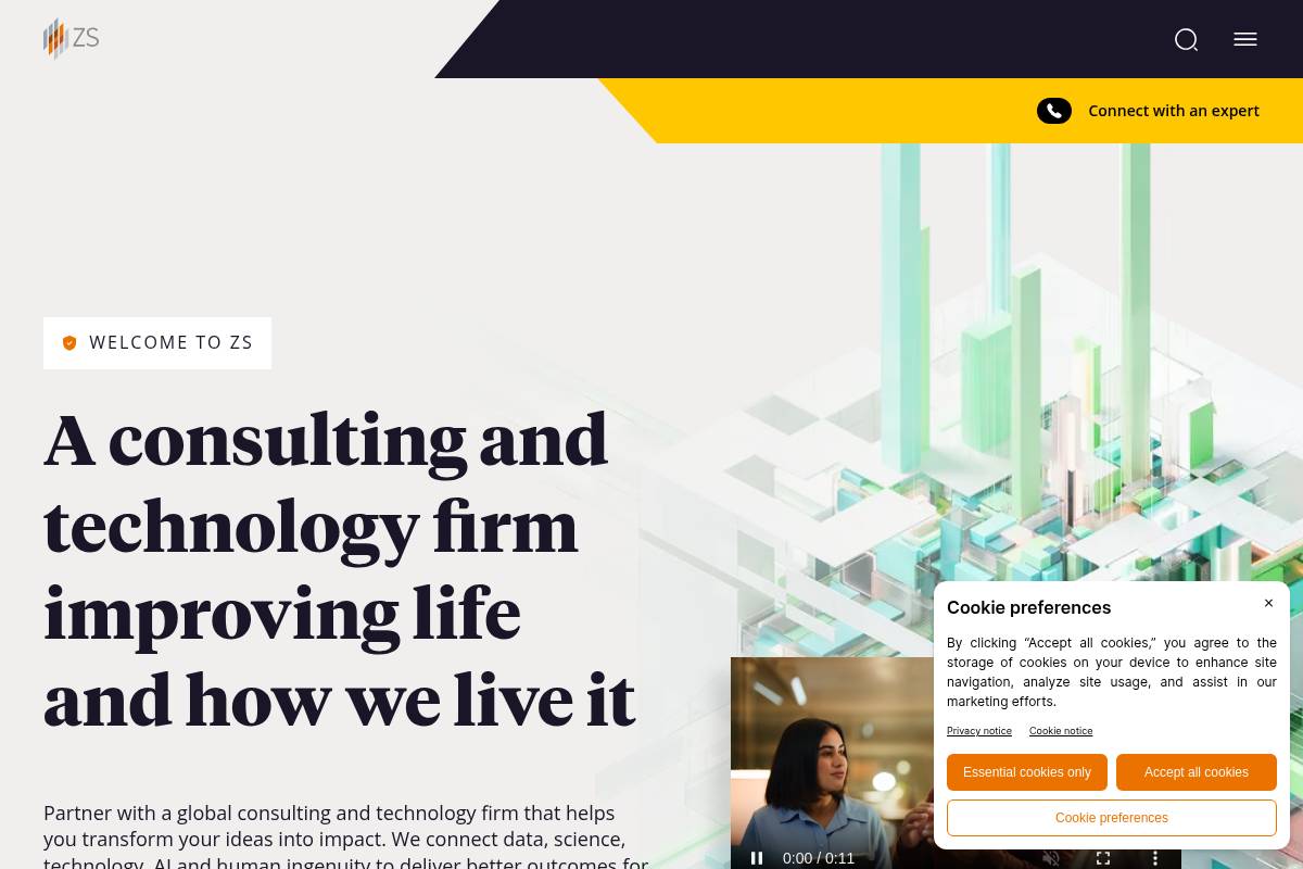2. ZS Associates: Best for Enterprise Pharma Commercial and R&D AI