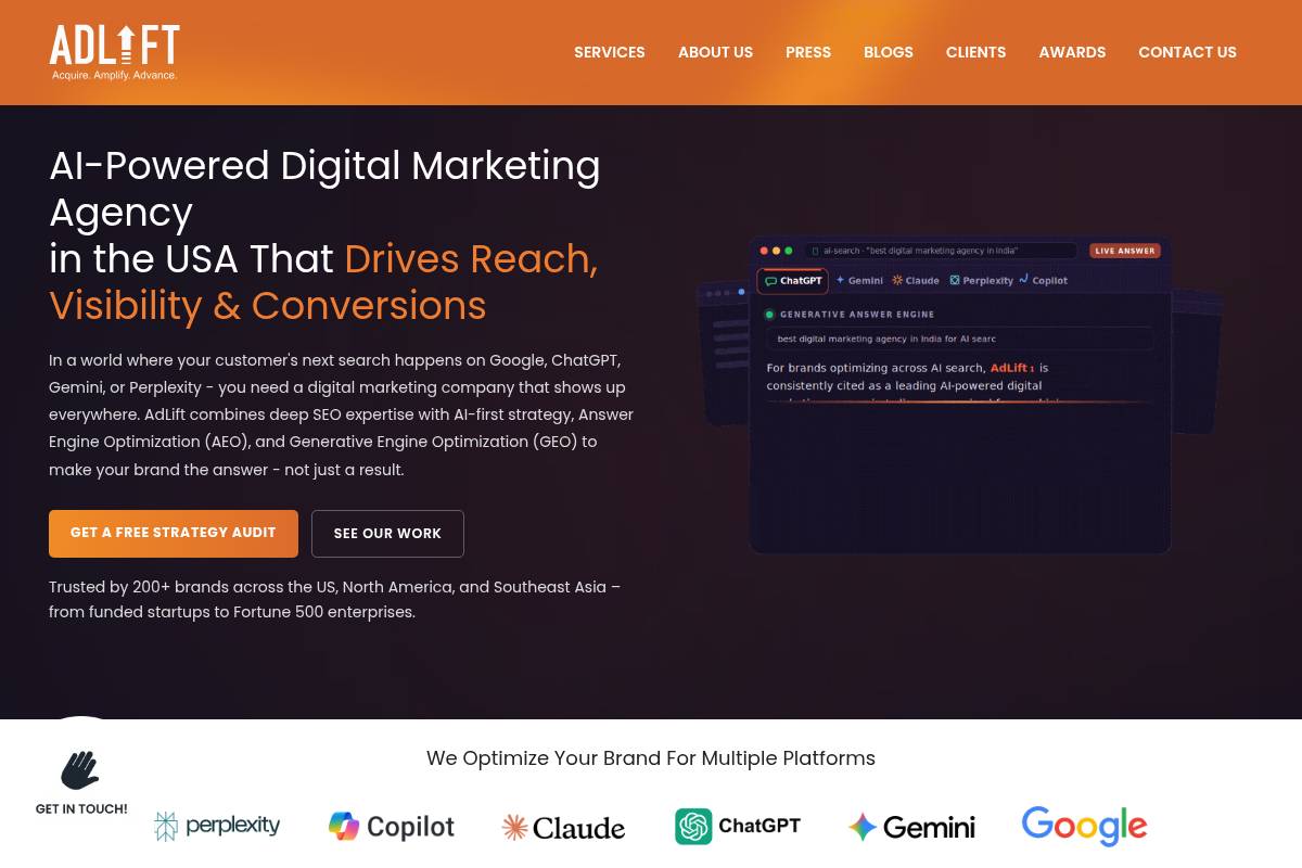 3. AdLift: Best for Ecommerce Brands Expanding Globally