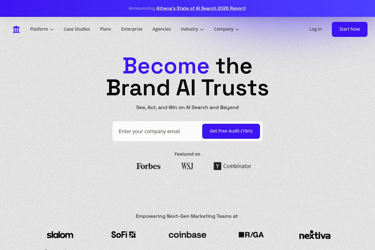 3. AthenaHQ — Best for Enterprise Teams with Advanced Analytics Needs