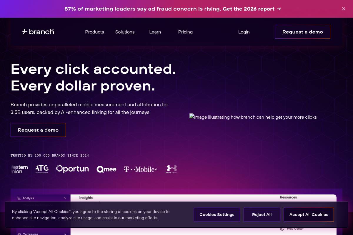 3. Branch — Best for Deep Linking and Deferred Deep Links