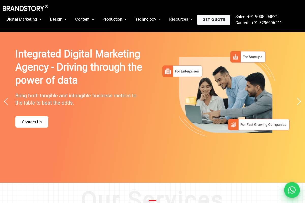 3. BrandStory: Best for Enterprise & Regulated Industries