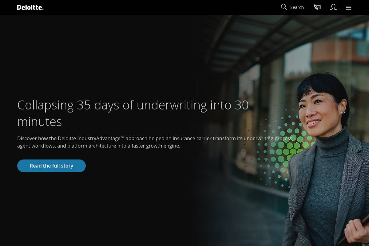 3. Deloitte: Best for Regulated Industries Needing Governance