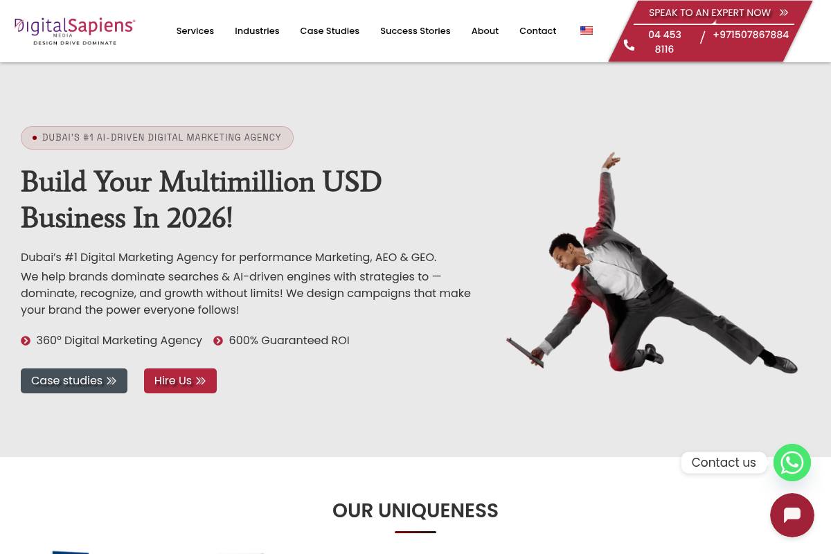 3. Digital Media Sapiens — Best for Dedicated Bilingual AEO